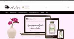 Desktop Screenshot of mmkdetalles.com